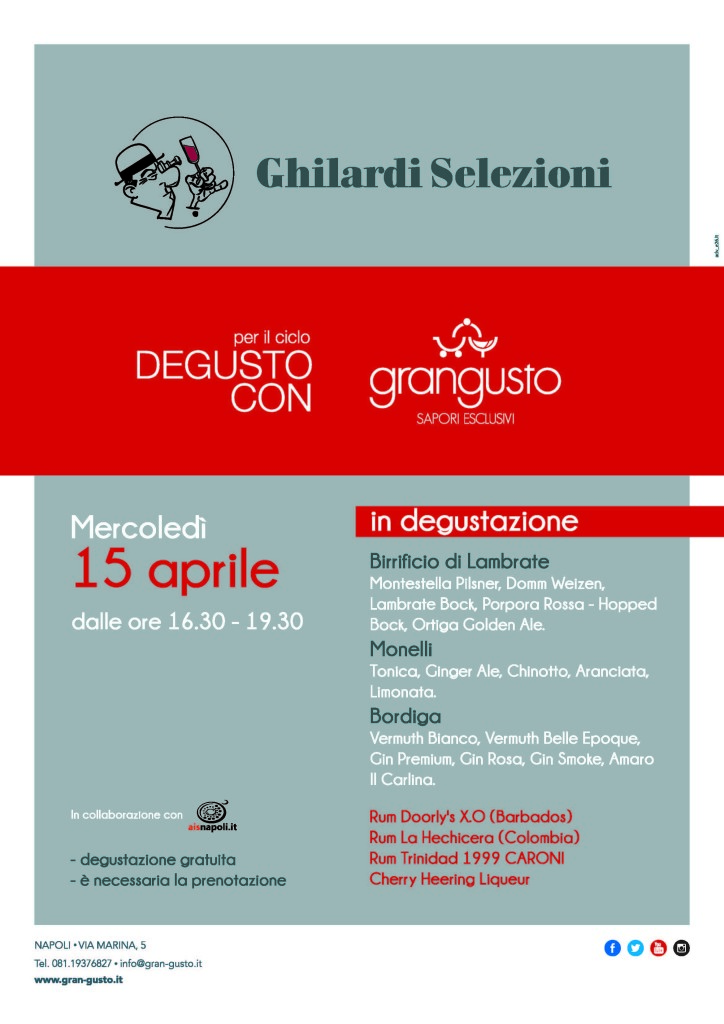 Degustazione15Aprile Ghilardi Selezioni